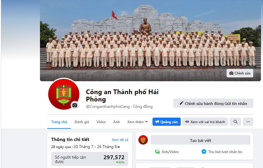Phòng Tham mưu nâng cao hiệu quả tương tác trên mạng xã hội